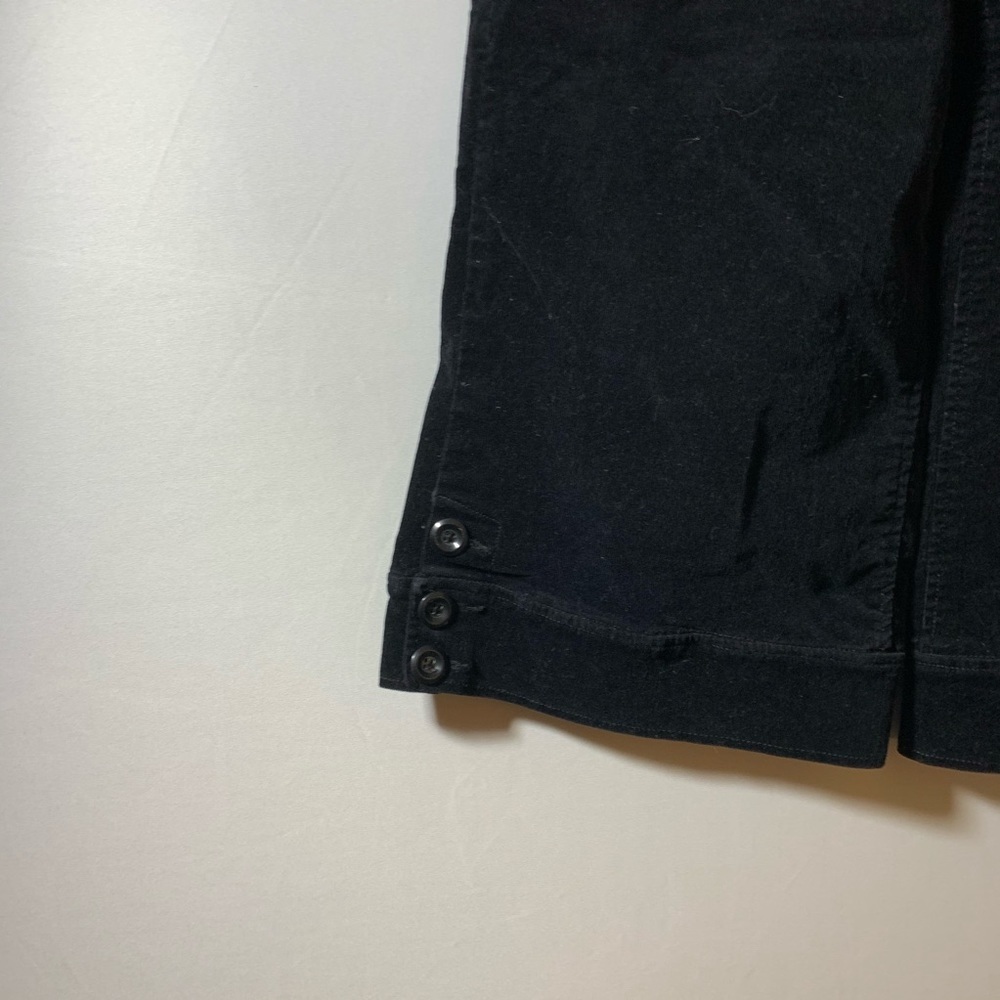 PLUGG Black Corduroy Gauchos Size 7 - Picture 5 of 7
